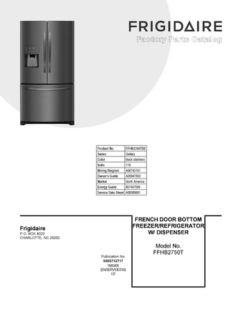 Diagram for FFHB2750TD2