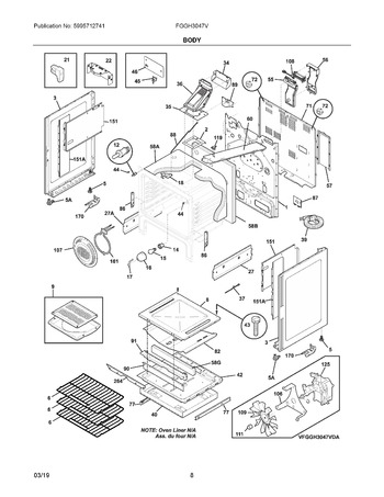 Diagram for FGGH3047VFA