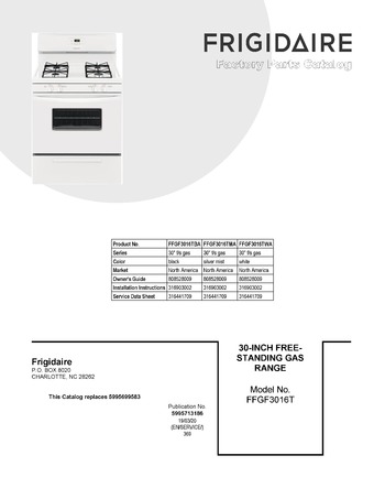 Diagram for FFGF3016TWA