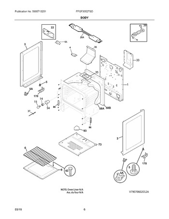 Diagram for FFGF3052TSD