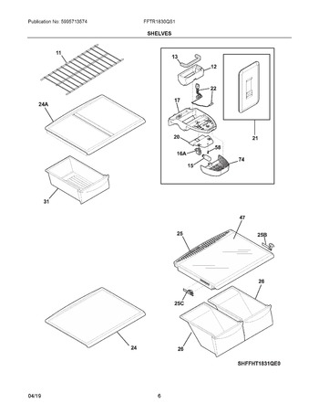 Diagram for FFTR1830QS1