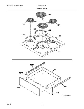 Diagram for FFEH2422UW