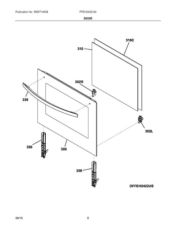 Diagram for FFEH2422UW