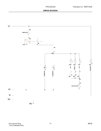 Diagram for FFEH2422UW