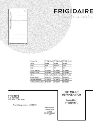 Diagram for FFHT2117LW2