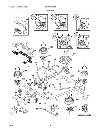 Diagram for EW36GC55PS4