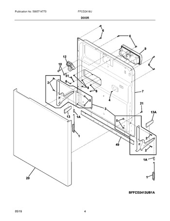 Diagram for FFCD2418UB1A