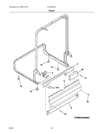 Diagram for FFCD2418UB1A