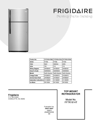 Diagram for FFTR1814TSA