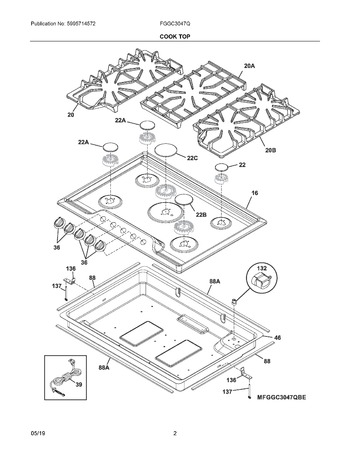 Diagram for FGGC3047QWE