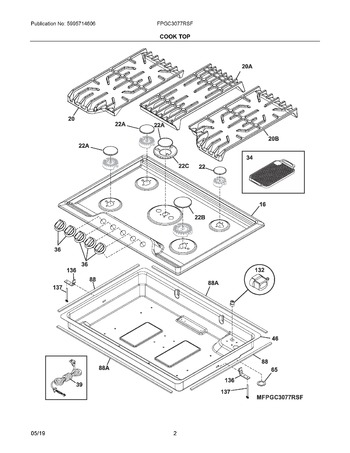 Diagram for FPGC3077RSF