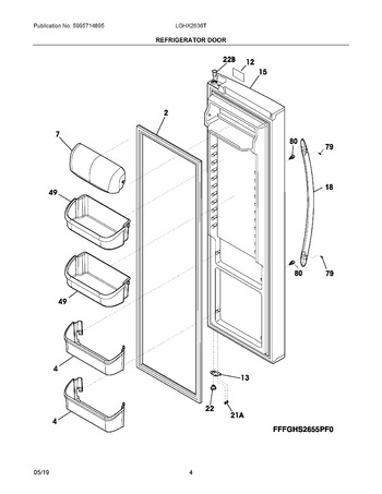 Diagram for LGHX2636TF8