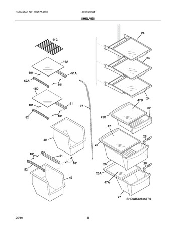 Diagram for LGHX2636TF8