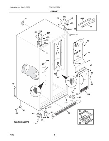 Diagram for DGHX2655TFA