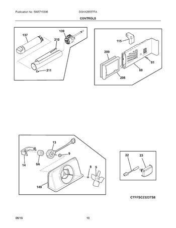 Diagram for DGHX2655TFA