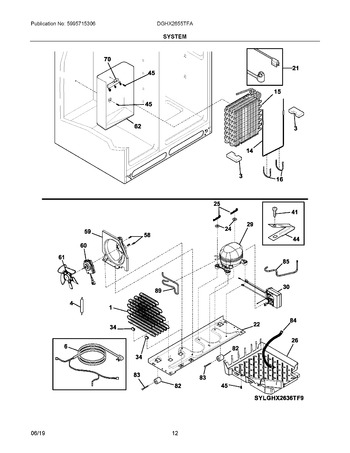 Diagram for DGHX2655TFA