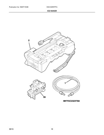 Diagram for DGHX2655TFA