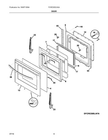 Diagram for FCRE305CASA