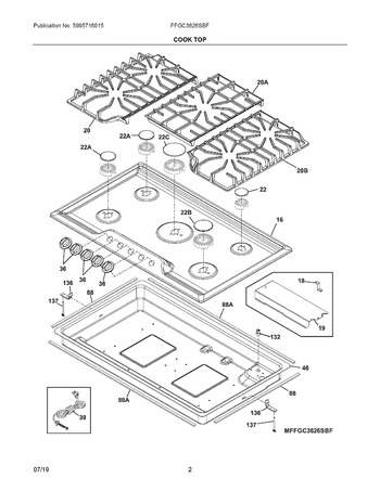 Diagram for FFGC3626SBF