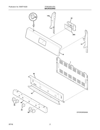 Diagram for FCRG305LAFA