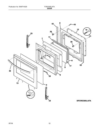 Diagram for FCRG305LAFA