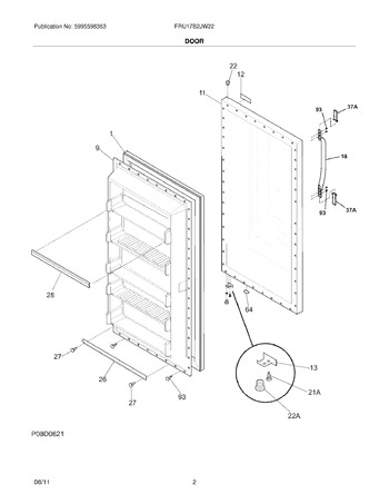 Diagram for FRU17B2JW22