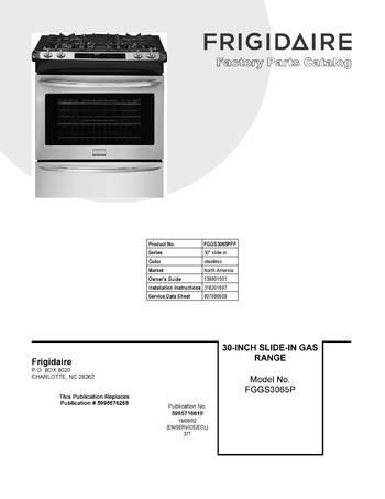 Diagram for FGGS3065PFP