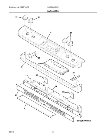 Diagram for FGGS3065PFU