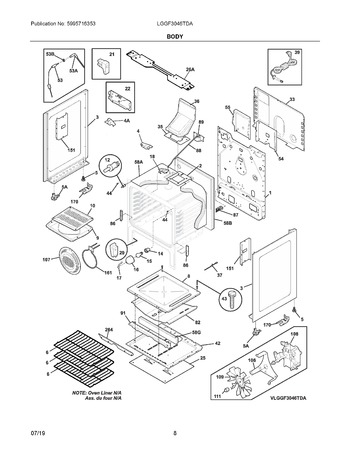 Diagram for LGGF3046TDA