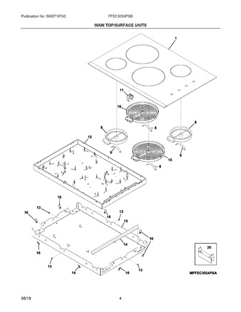 Diagram for FFEC3024PSB