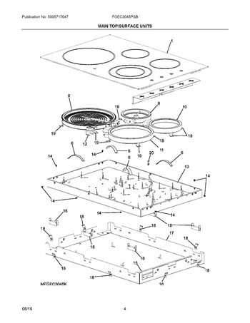 Diagram for FGEC3045PSB