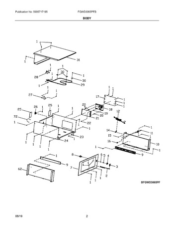 Diagram for FGWD3065PFB