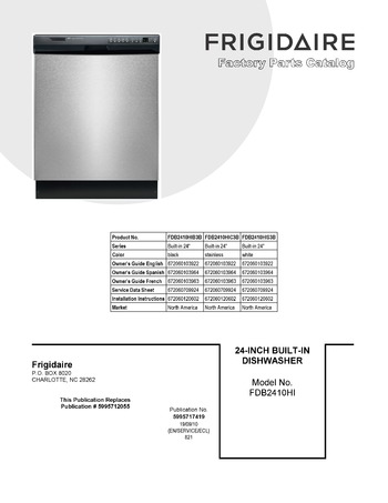 Diagram for FDB2410HIS3B