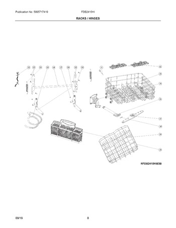 Diagram for FDB2410HIS3B