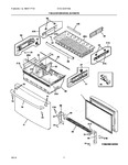 Diagram for 02 - Freezer Drawer, Baskets