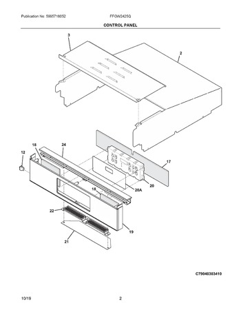 Diagram for FFGW2425QWC