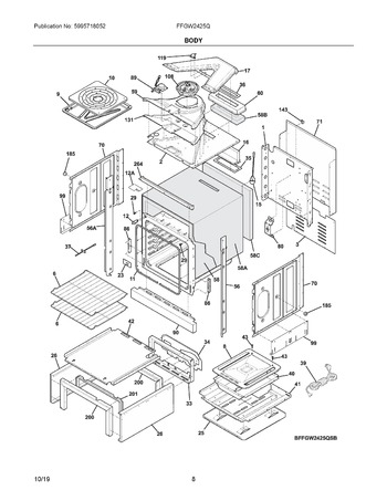 Diagram for FFGW2425QWC