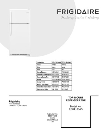 Diagram for FFHT1814QW4