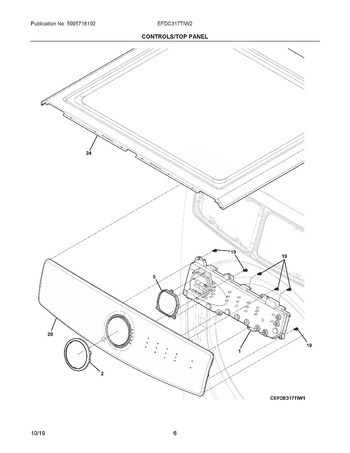 Diagram for EFDC317TIW2