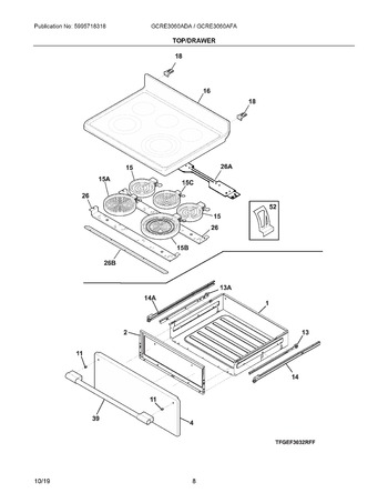 Diagram for GCRE3060ADA