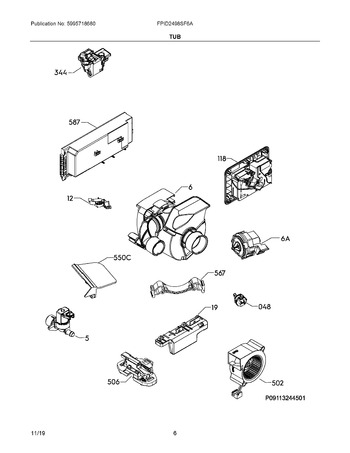 Diagram for FPID2498SF6A