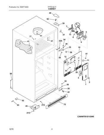 Diagram for FFTR1821TS6