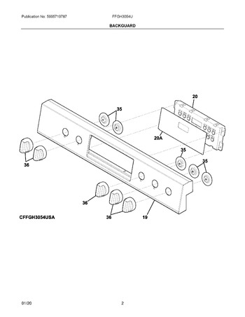 Diagram for FFGH3054UWA