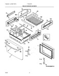 Diagram for 02 - Freezer Drawer, Baskets