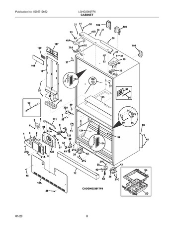 Diagram for LGHD2369TF6