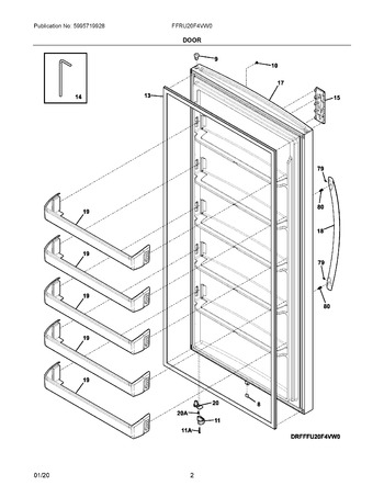 Diagram for FFRU20F4VW0