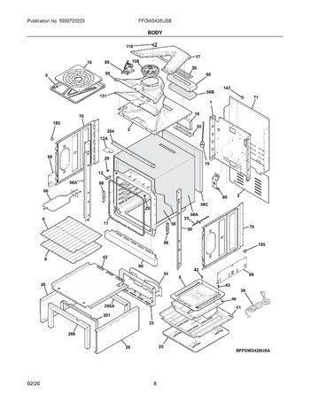 Diagram for FFGW2426USB