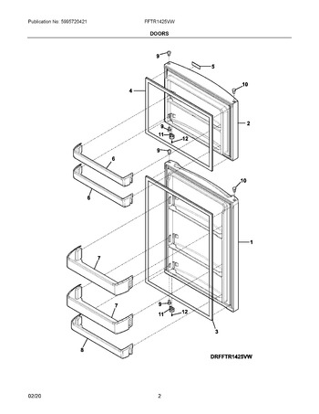 Diagram for FFTR1425VW