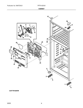 Diagram for FFTR1425VW