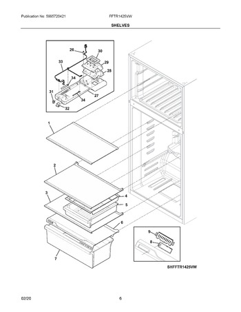 Diagram for FFTR1425VW